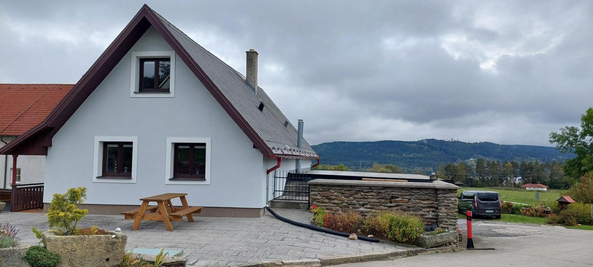 Penzion Slupecna Lipno nad Vltavou Eksteriør billede