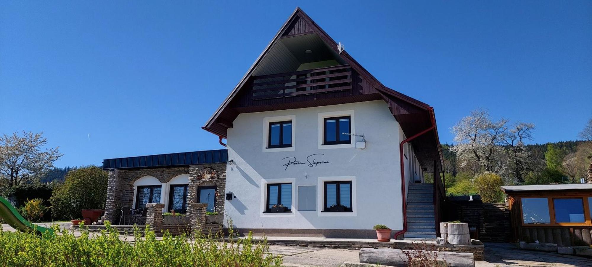 Penzion Slupecna Lipno nad Vltavou Eksteriør billede